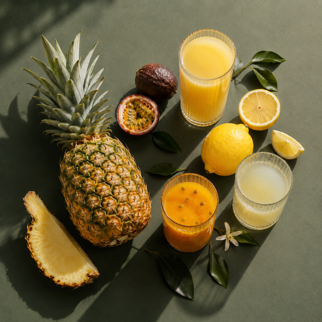 Ananas, Fruit de la Passion et Citron : Comment les Concentrés de Fruits Tropicaux Stimulent l’Innovation dans les Boissons RTD 6 tropical-fruit-concentrate